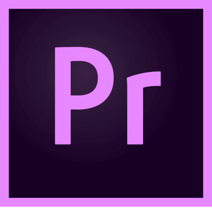 adobe premiere pro cc icon svg