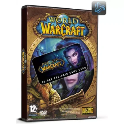 World of Warcraft: 60 days prepaid game card Cd Key EU