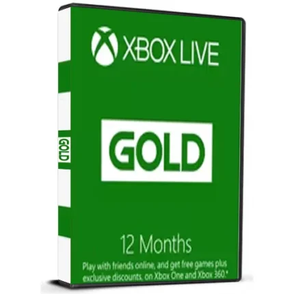 Xbox Live 12 Months Gold Cd Key Xbox Europe