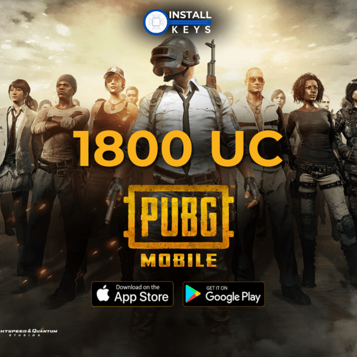 Pubg Mobile 1800 UC