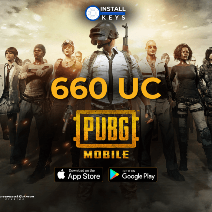 Pubg Mobile 660 UC